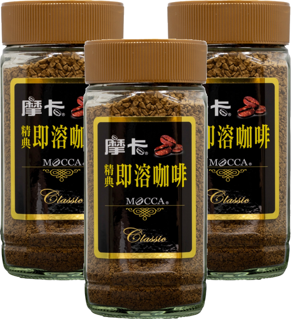 MOCCA 摩卡 經典即溶咖啡, 170g, 3個, 1個裝