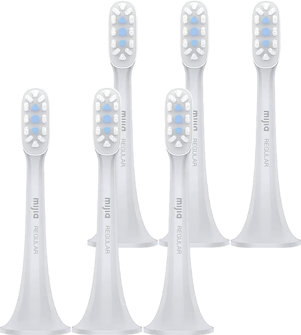 mijia 米家 聲波電動牙刷頭通用型 8g 85 x 24.8mm 3支, DDYST01SKS, 2盒