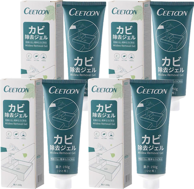 CEETOON 除霉凝膠, 150g, 4個
