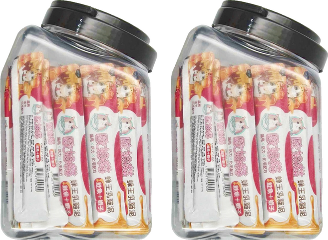 OMO 歐姆貓 蜂王乳貓泥, 2套, 1.2kg, 鮭魚&蝦子