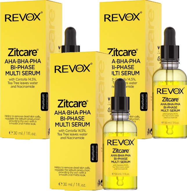 REVOX B77 瑞博士 果酸煥膚粉刺調理精華液, 3件, 30ml