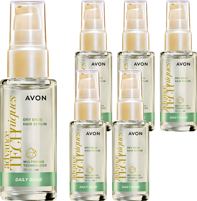 AVON 雅芳 毛鱗片柔亮B5護髮油, 6個, 30ml
