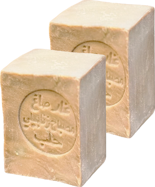 MOUSBAH ZANABILI 薩納貝莉 純淨橄欖阿勒坡古皂 全膚質適用, 180g, 2個