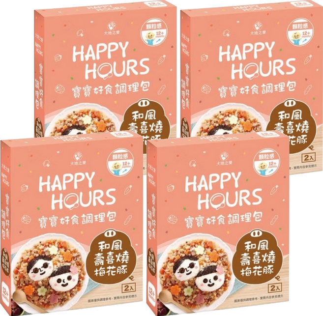 Happy Hours 寶寶好食調理包和風壽喜燒梅花豚, 300g, 4套