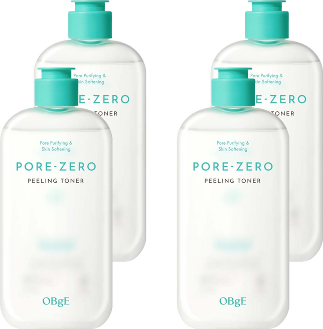 OBgE 台灣公司貨 控油緊緻淨膚調理水, 4個, 310ml
