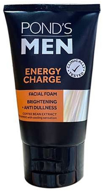 POND'S 旁氏 男士洗面乳 橘色 勁能活力, 100ml, 1件