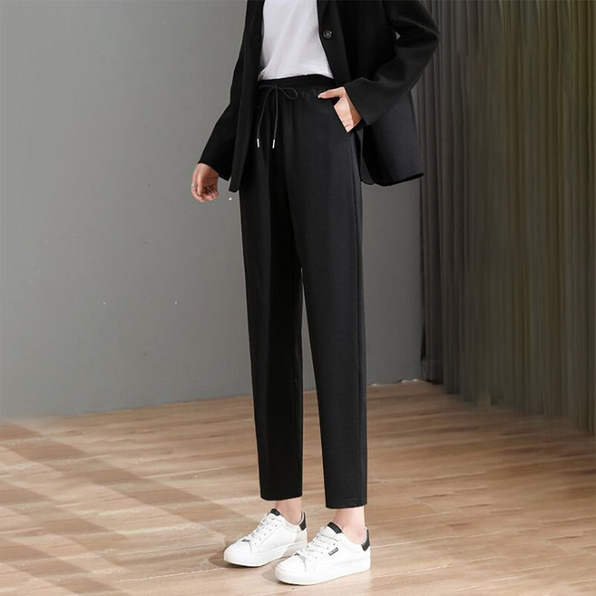 Elsso 女款涼爽舒適彈性訓練日常服運動服直筒褲