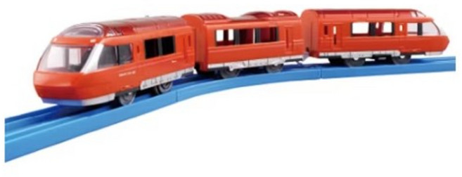 TAKARA TOMY PLARAIL 鐵道王國 #S-52 小田急浪漫特快列車 TP14770, 1個