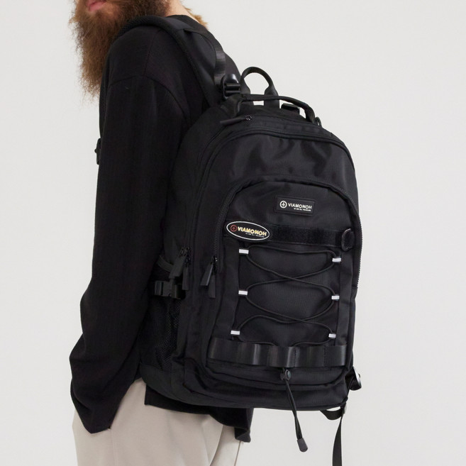 viamonoh SKIPPY BACKPACK, 黑色
