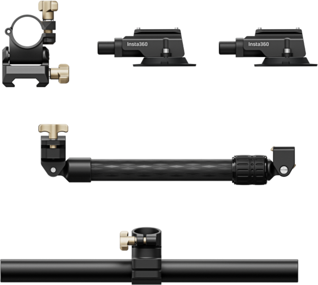 insta360 雙/三吸盤車載支架, 1個, 單一商品