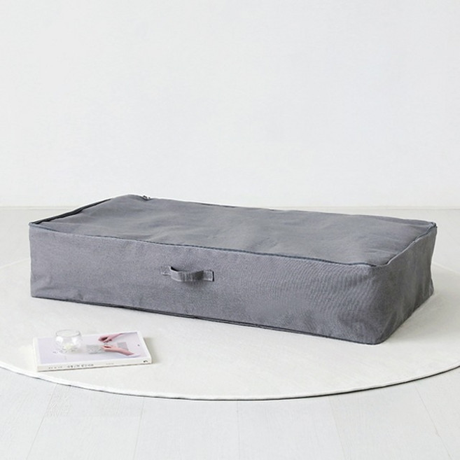 MARKET B RINEN 布料收納箱 KS1061STB, 灰色, 100 x 55 x 19 cm, 1個