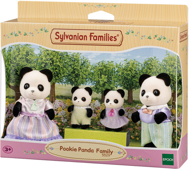 EPOCH Sylvanian Families 森林家族 熊貓家族公仔 5529, 1個