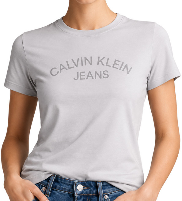 Calvin Klein 女性老花圖案短袖T恤 478115S