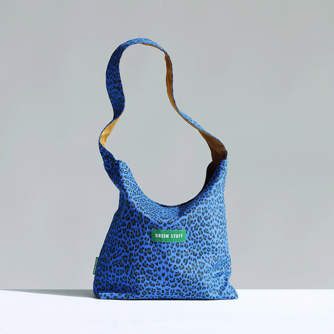 GREEN STUFF Simple 62 豹紋托特包
