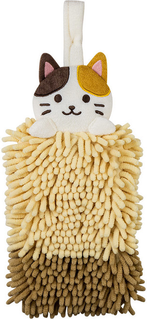 日本 oka 可愛動物擦手巾, 貓咪, 1條