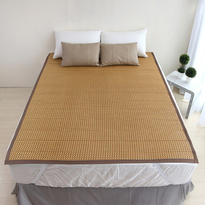 BEARBED 熊棉 天然消暑亞藤涼墊, 單一顏色, 涼感墊