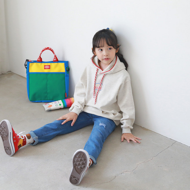 jkids 女童馬文連帽大學T J6861