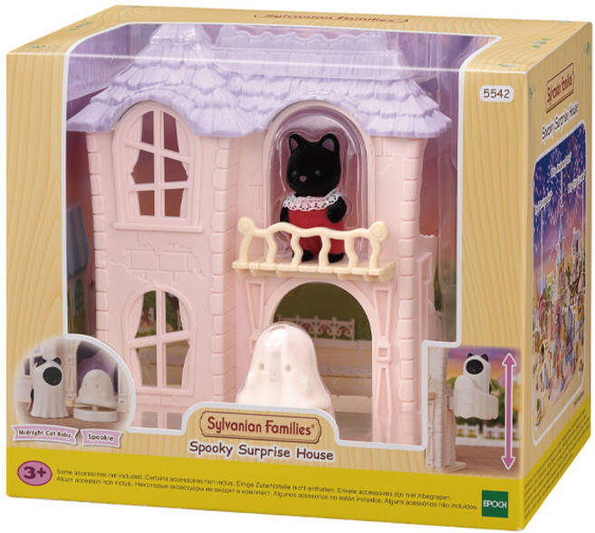 EPOCH Sylvanian Families 森林家族 鬧鬼電梯 鬼屋公仔 5542, 1個