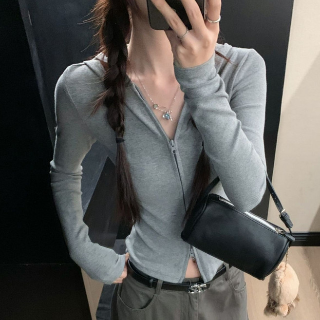 unheve 女性修身簡約夾克