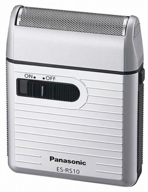 Panasonic 攜帶式迷你 電動刮鬍刀 銀色 ES-RS10-S