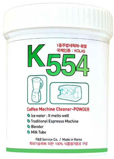 GoGo Coffee 咖啡機清潔粉 K-554, 500g, 1組