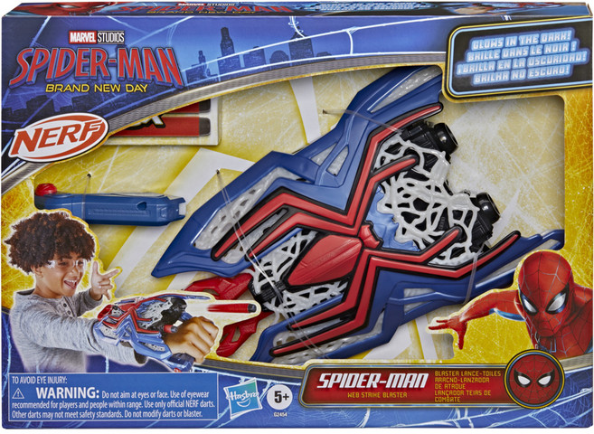 MARVEL 漫威 SPIDER-MAN 蜘蛛人 蜘蛛人4電影 發射器 G2454AS00, 混合顏色, 1個