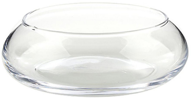SAMHOGLASS 扁平玻璃水盤 SH144, 透明色