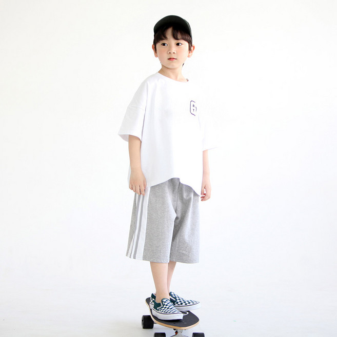 BOOMBOOMKIDS Merci Beaucoup 兒童透氣 Kraft 運動服 SS23S08