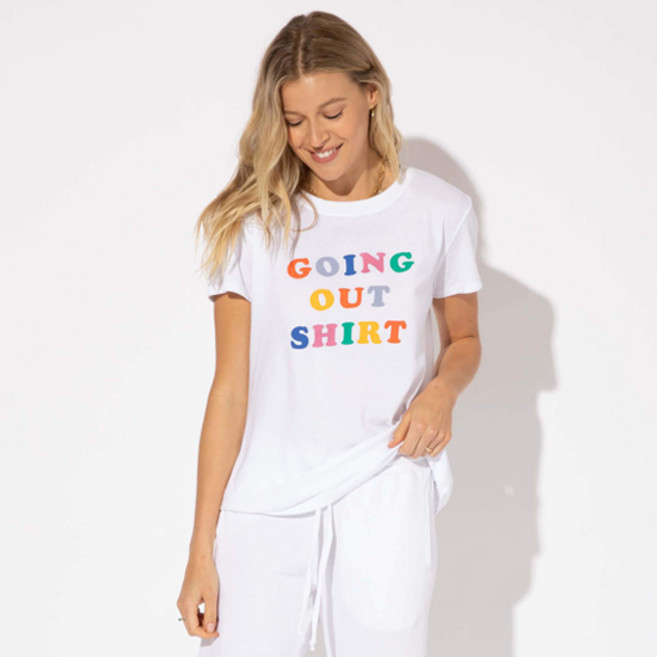 서브얼반라이엇 GOING OUT SHIRT MULTI LOOSE 반소매 티셔츠
