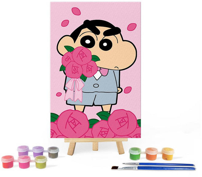 iLovePainting DIY繪畫組, 蠟筆小新的告白, 1組