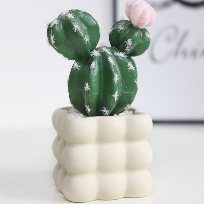 Souplace 泡泡球人造綠色植物盆栽組 S261-0191FR, TYPE 1, 1套