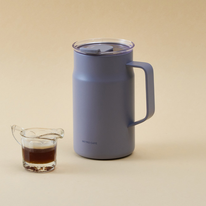 LocknLock 樂扣樂扣 Metro 陶瓷馬克杯 LHC4282C, 紫羅蘭色, 600ml, 1個