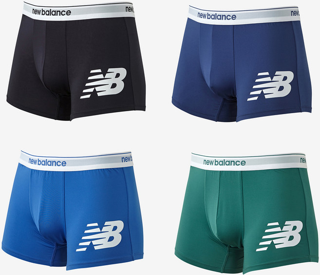 뉴발란스 남성용 바시티 드로즈 4종 세트