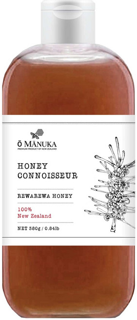 o MANUKA Rewarewa擠壓瓶裝蜂蜜, 380g, 1瓶, 380克