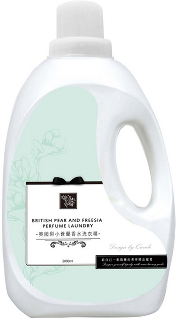 QUNDO 康朵 香水洗衣精 英國梨小蒼蘭, 2L, 1入, 1桶