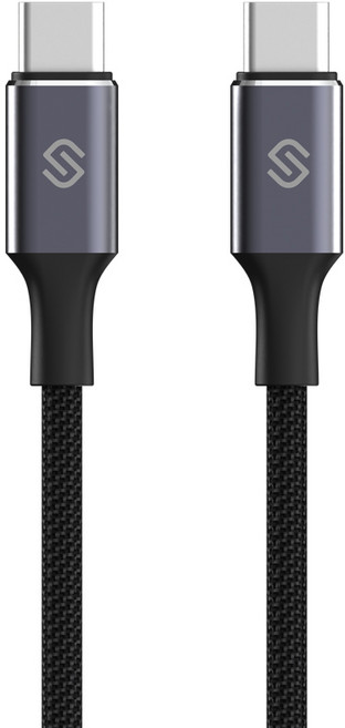 SEEK 140W C-to-C充電傳輸線 CB-CTC-38, 黑色, 1個, 120cm