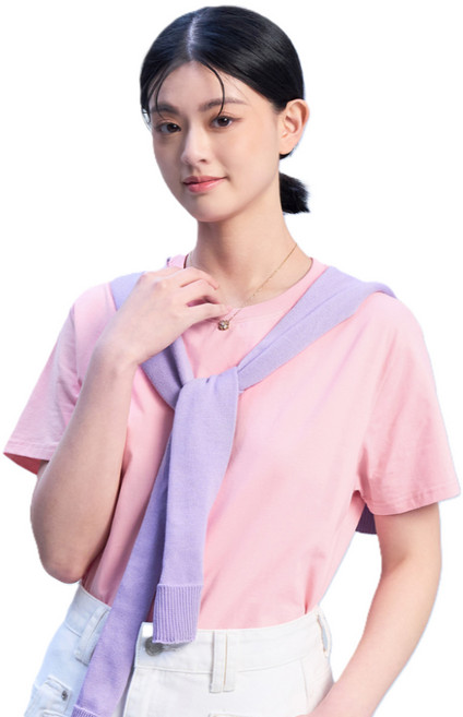 MAJOR MADE 男女通用 二代防潑水機能登峰素T, 粉色