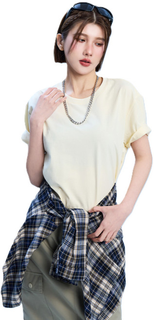 MAJOR MADE 男女通用 二代防潑水機能登峰素T, 奶油白