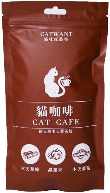 CATWANT 貓咪旺農場 貓咖啡 8包, 木天蓼, 24g, 1袋