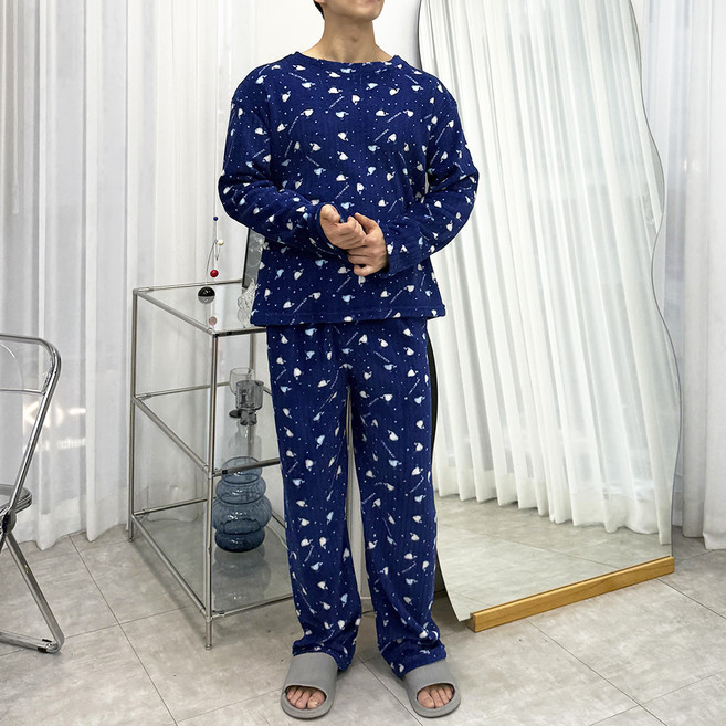 Anna&Co 男性角色羅紋睡衣上下套裝