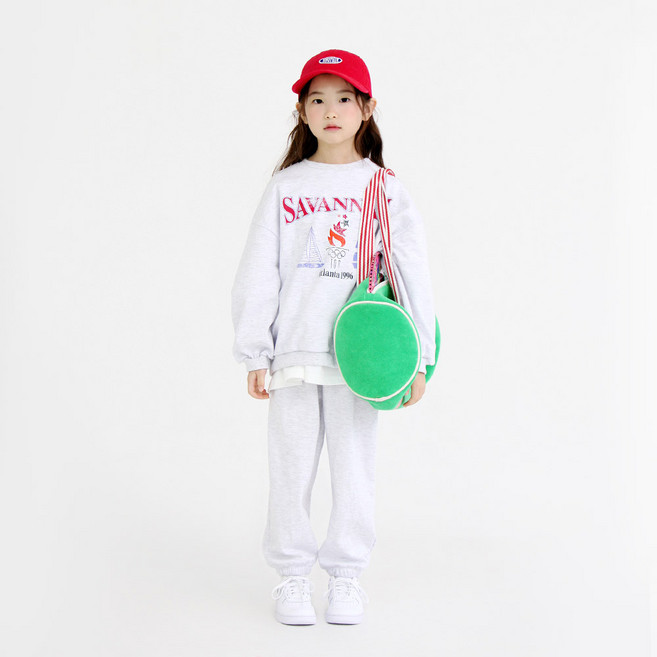 BOOMBOOMKIDS Merci Beaucoup 兒童 Savannah 運動服 上下褲裝組 SS24A54