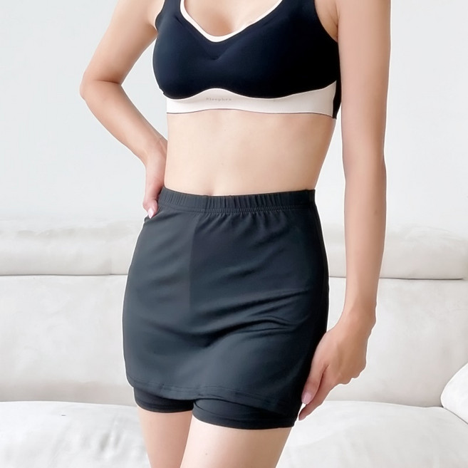 DEEP TALK 女性無痕襯裙安全褲 三分內衣 CP061