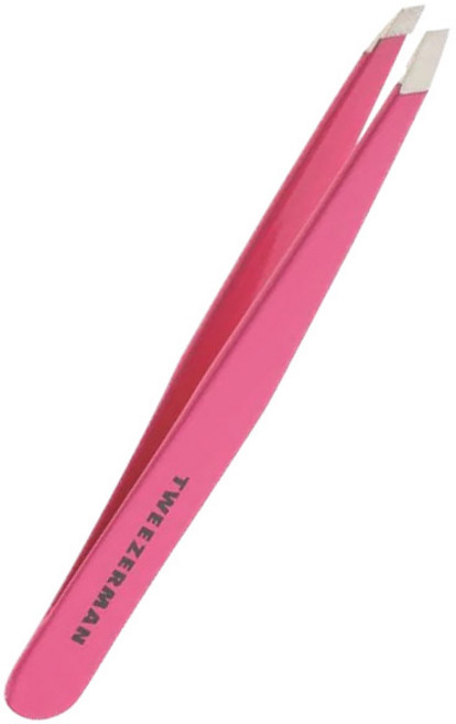 TWEEZERMAN 素色斜口鑷子, 1個, 粉色的