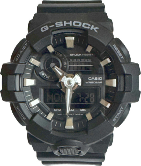 CASIO 卡西歐 G-SHOCK 系列 無限Tough精神手錶 GA-700-1BDR