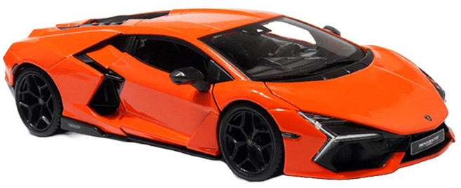 Bburago 1:24 藍寶堅尼 Revuelto 合金壓鑄模型車 橘色, 1個