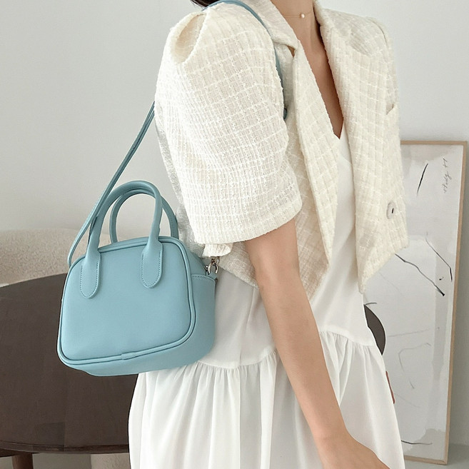 Pink Bag Lucie 日常波士頓迷你斜揹包, SKYBLUE
