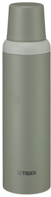 TIGER 虎牌 經典杯蓋型保溫保冷杯 MSI-A080, 淺灰色(HA), 800ml, 1個