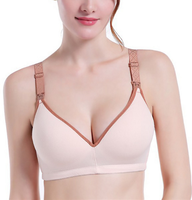 簡約線條哺乳內衣