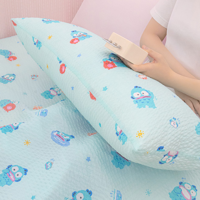 NARA HOME DECO 三麗鷗方形波紋方形身體抱枕, 人魚漢頓朋友