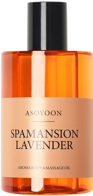 ASOYUN SPA MANSION 香氛身體按摩油 薰衣草, 400ml, 1瓶